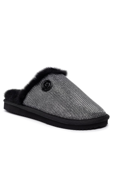 MICHAEL Michael Kors Пантофи Janis Slipper 40F1JAFA2D Anthracite - Mera.bg