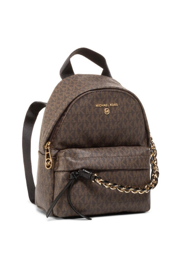 MICHAEL Michael Kors Раница Slater 30T0G04B0B Brown/Blk - Mera.bg