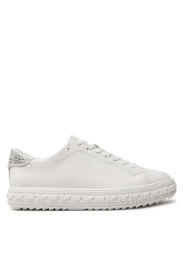 MICHAEL Michael Kors Сникърси Grove Lace Up 43H3GVFS2L Бял - Mera.bg