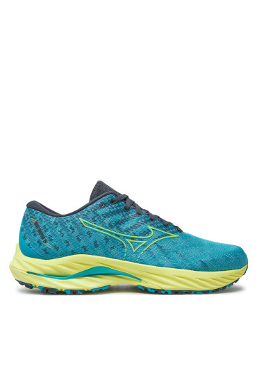 Mizuno Маратонки за бягане Wave Inspire 19 J1GC234452 Електриков - Mera.bg