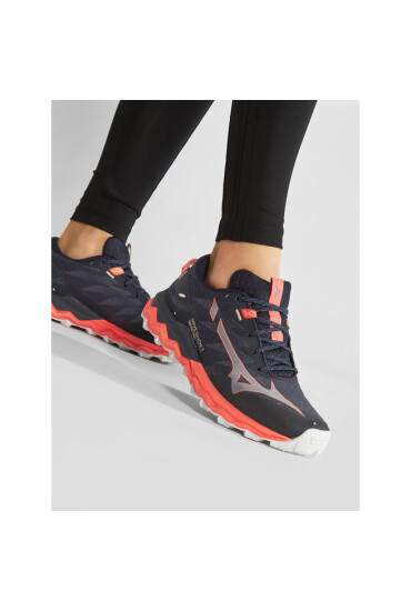 Mizuno Обувки Wave Daichi 7 J1GK227171 Night Sky/Quciksliver/Hot Coral - Mera.bg