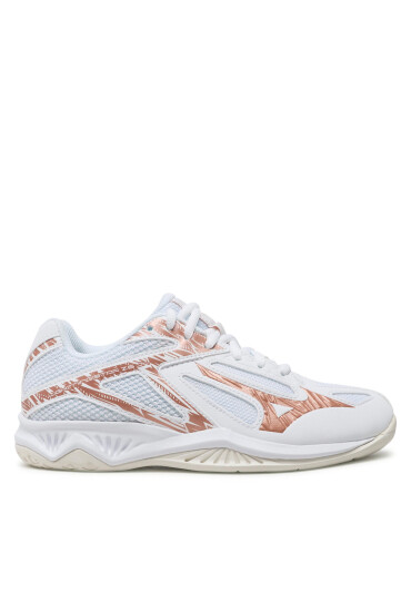 Mizuno Обувки за зала Lightning Star Z6 Jr. V1GD210336 Бял - Mera.bg