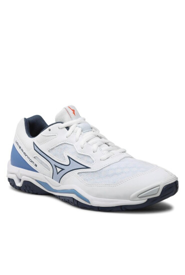 Mizuno Обувки Wave Phanton 3 X1GA226022 White/Dark Denim/Blue Jasper - Mera.bg