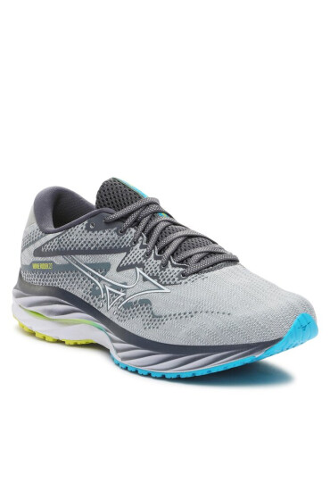 Mizuno Обувки Wave Rider 27 J1GC2303 Pblue/White/Bolt2Neon 1 - Mera.bg