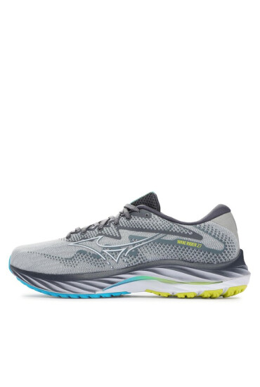 Mizuno Обувки Wave Rider 27 J1GC2303 Pblue/White/Bolt2Neon 1 - Mera.bg