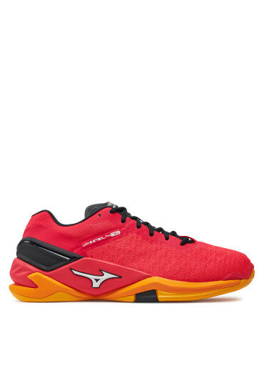 Mizuno Обувки за зала Wave Stealth Neo X1GA2000 Коралов - Mera.bg