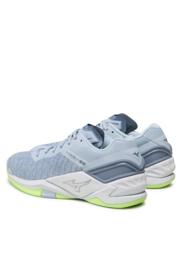 Mizuno Обувки за зала Wave Stealth Neo X1GB20002 Светлосиньо - Mera.bg