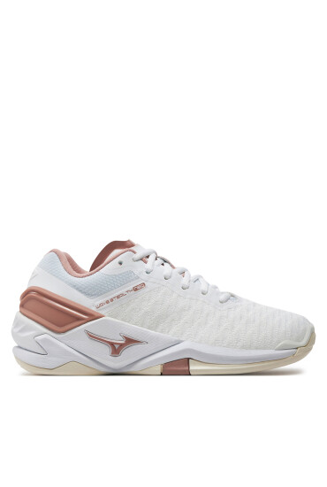 Mizuno Обувки за зала Wave Stealth Neo X1GB200036 Бял - Mera.bg