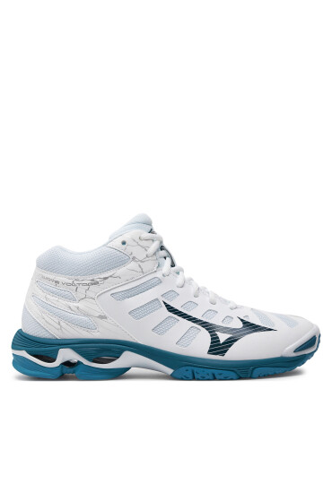 Mizuno Обувки за зала Wave Voltage Mid V1GA2165 Бял - Mera.bg
