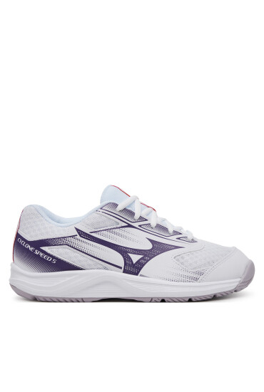 Mizuno Обувки за зала Cyclone Speed 5 V1GC258035 Бял - Mera.bg