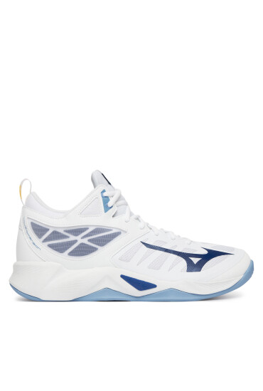 Mizuno Обувки за зала Wave Dimension Mid V1GA2245 Бял - Mera.bg
