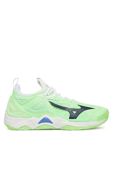 Mizuno Обувки за зала Wave Momentum 3 V1GA2312 Зелен - Mera.bg