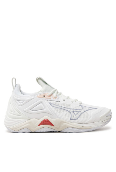 Mizuno Обувки за зала Wave Momentum 3 V1GC2312 Бял - Mera.bg