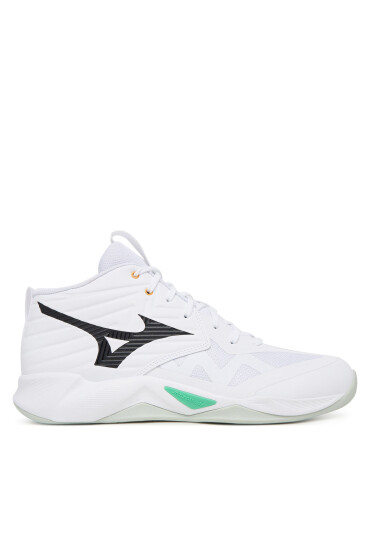 Mizuno Обувки за зала Wave Momentum Pro Mid V1GA2545 Бял - Mera.bg