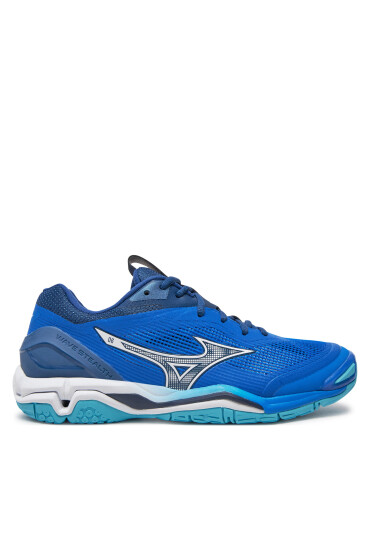 Mizuno Обувки за зала Wave Stealth 6 X1GA2430 Син - Mera.bg