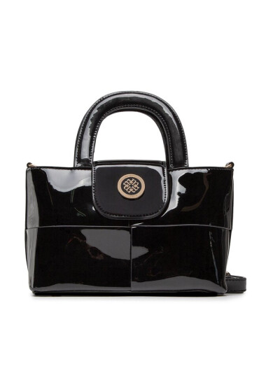 Monnari Дамска чанта BAG1930-M20 Black Lacquer - Mera.bg