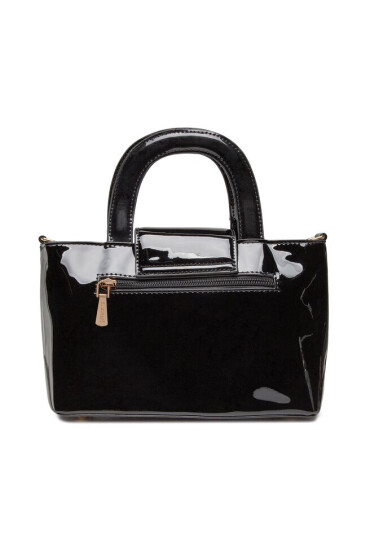Monnari Дамска чанта BAG1930-M20 Black Lacquer - Mera.bg