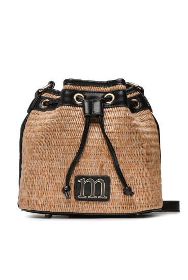 Monnari Дамска чанта BAG0950-M20 Черно родиево покритие - Mera.bg
