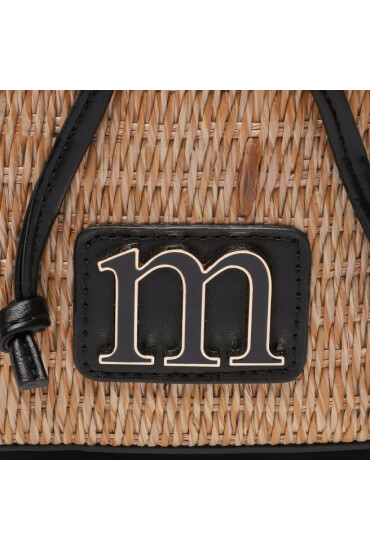 Monnari Дамска чанта BAG0950-M20 Черно родиево покритие - Mera.bg
