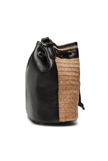 Monnari Дамска чанта BAG0950-M20 Черно родиево покритие - Mera.bg