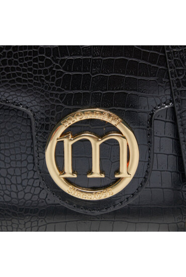 Monnari Дамска чанта BAG3340-M20 Czarne Lakierowe Croco - Mera.bg