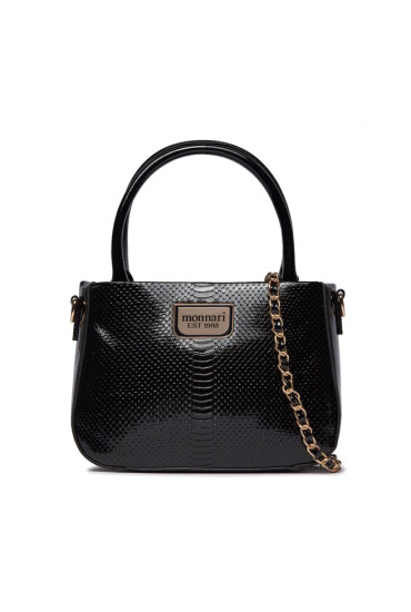 Monnari Дамска чанта BAG3710-M20 Czarne Lakierowane Croco - Mera.bg