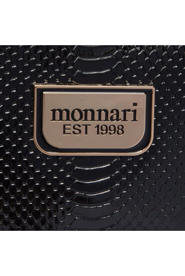 Monnari Дамска чанта BAG3710-M20 Czarne Lakierowane Croco - Mera.bg