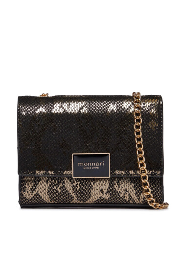 Monnari Дамска чанта BAG3720-M23 Czarno Złoty - Mera.bg