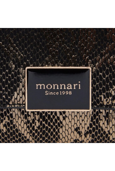 Monnari Дамска чанта BAG3720-M23 Czarno Złoty - Mera.bg