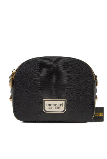 Monnari Дамска чанта BAG4200-M20 Czarno Szare Croco - Mera.bg