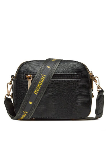 Monnari Дамска чанта BAG4200-M20 Czarno Szare Croco - Mera.bg
