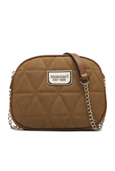 Monnari Дамска чанта BAG5520-M17 Light Brown - Mera.bg