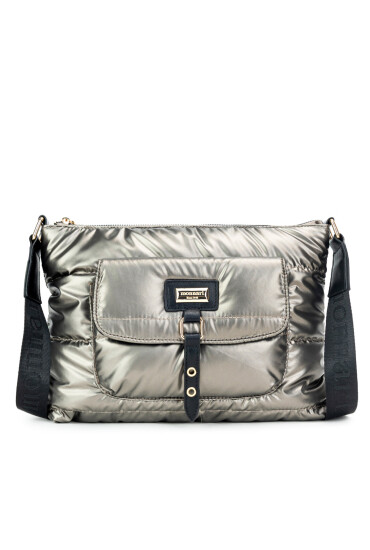 Monnari Дамска чанта BAGIMP0-24Z-BAG6520-K023D000-R00 Златист - Mera.bg
