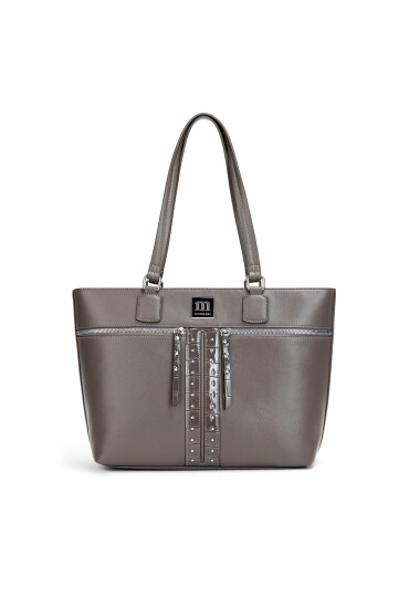 Monnari Дамска чанта TORIMP0-24Z-BAG5950-K019D000-R00 Сив - Mera.bg
