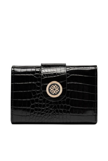 Monnari Голям дамски портфейл PUR0110-M20 Black Croco - Mera.bg