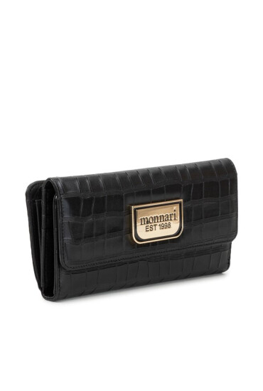 Monnari Голям дамски портфейл PUR0210-020 Черен - Mera.bg