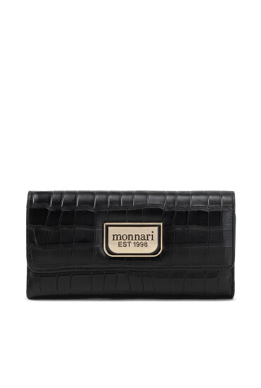 Monnari Голям дамски портфейл PUR0210-020 Черен - Mera.bg