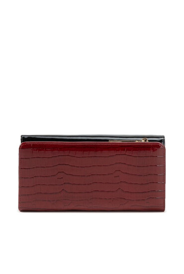 Monnari Голям дамски портфейл PUR0210-M05 Black With Red - Mera.bg