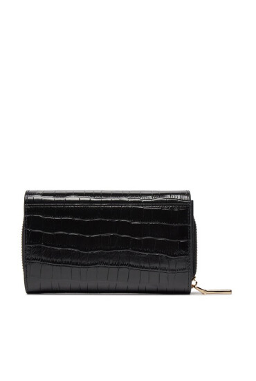 Monnari Голям дамски портфейл PUR0220-020 Black Croco - Mera.bg