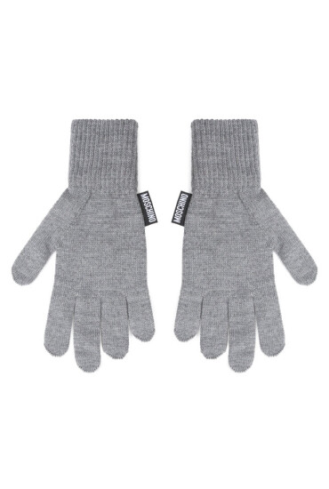 MOSCHINO Дамски ръкавици 65162 M2097 Сив - Mera.bg