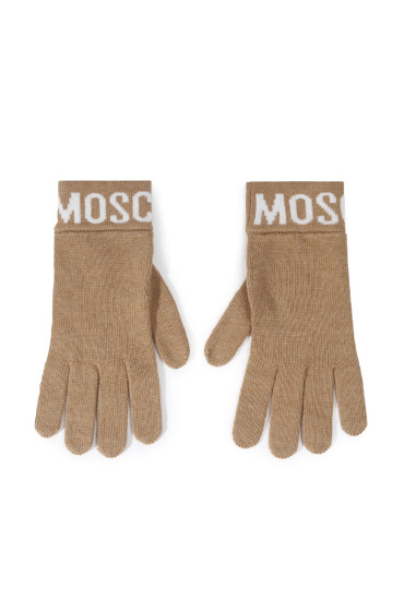 MOSCHINO Дамски ръкавици 65232 M2357 Бежов - Mera.bg