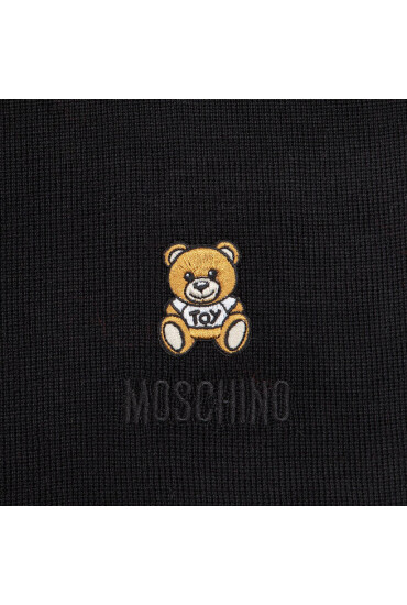 MOSCHINO Зимен шал 30620 M2095 Черен - Mera.bg