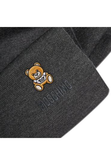 MOSCHINO Зимен шал 30620 M2095 Сив - Mera.bg