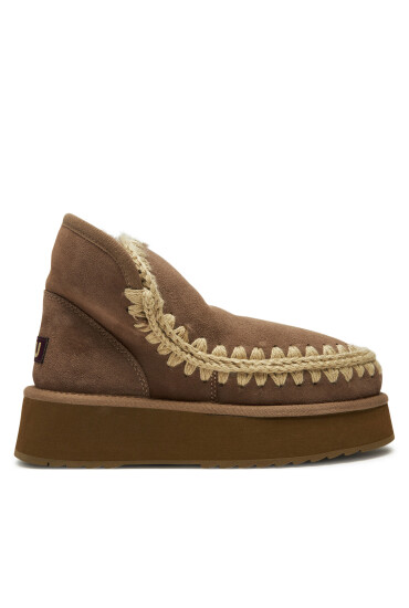 Mou Апрески Mini Eskimo Platform Boot FW681000A Кафяв - Mera.bg