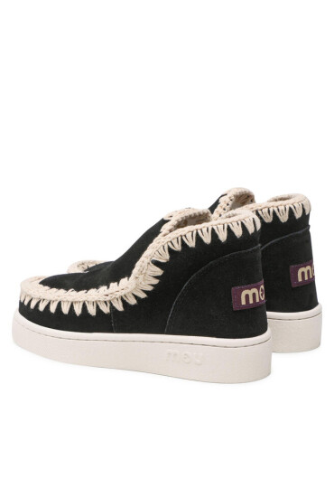 Mou Обувки Summer Eskimo Sneaker Perforated Suede SW211000O Bkwh - Mera.bg