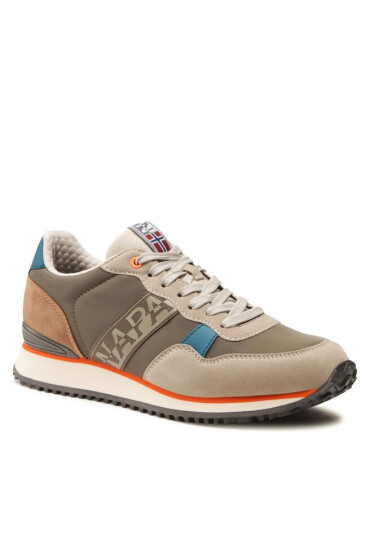 Napapijri Сникърси Cosmos NP0A4HL5 Beige/Green NBA1 - Mera.bg