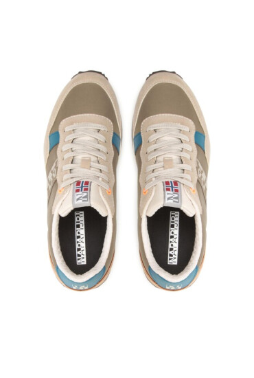 Napapijri Сникърси Cosmos NP0A4HL5 Beige/Green NBA1 - Mera.bg