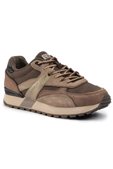 Napapijri Сникърси Frebut NA4DXDWA3 Nub Falcon Brown - Mera.bg