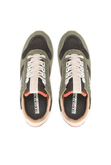 Napapijri Сникърси Virtus NP0A4HL8 Green/Black 7M71 - Mera.bg