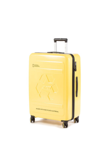 National Geographic Голям твърд куфар Large Trolley N205HA.71.68 Yellow - Mera.bg